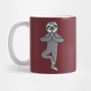 Sloth Yoga Tree Mug